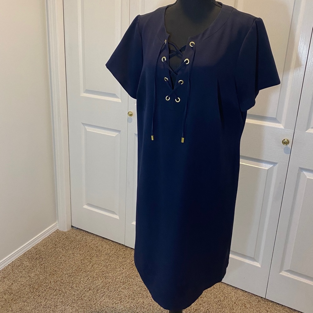 Eliza J Navy Dress Size 14W